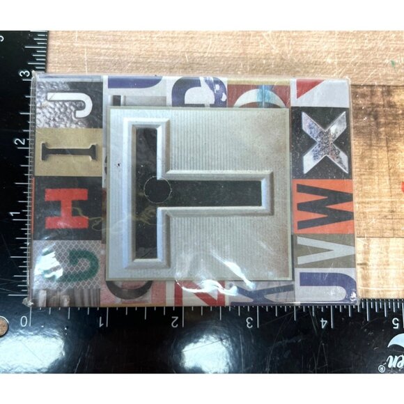 Michaels Street Smart Letter T Adhesive Decorative Notes Scrapbooking Craft - Picture 3 of 3